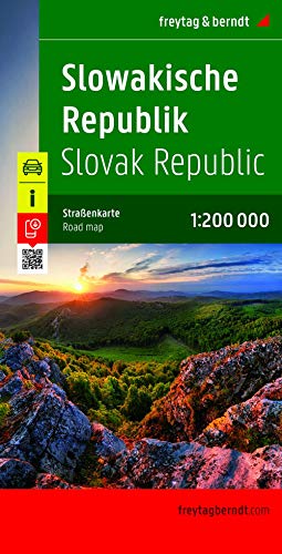 Slowakische Republik, Autokarte 1:200.000